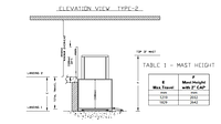 Mast height multilift by Garaventa Lift