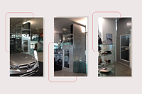 Homelift enables barrier-free access in Mercedes-Benz garage in Bern