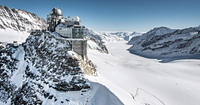 Vue depuis la gare du Jungfraujoch