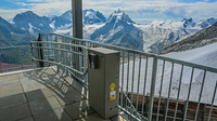 Montascale a piattaforma sul Corvatsch – resistente alle intemperie