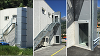 Garaventa Homelift Aussenfassade