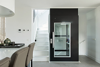 Homelift Genesis type B en intérieur – premier étage à côté de la cuisine