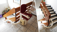 Primo stairlift in a multi-family house