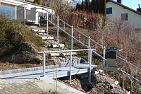 Platform Lift Residential Area Sloping Terrain