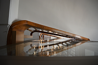 Vue latérale de bas en haut