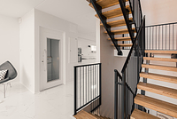 Homelift Genesis type B en intérieur, blanc